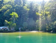 Get in a boat trip to Ilha Grande day tour and discovery the beauty of the green shore departing from Rio de Janeiro.