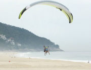 Try the Paraglider Tandem Flight in Rio de Janeiro. The opportunity to fly Tandem Paragliding is now. Click Here.